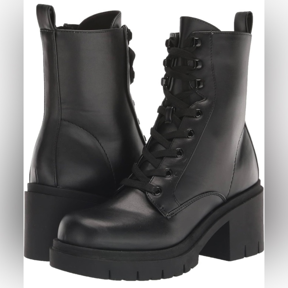 NWT Nine West Juna3 Combat Boots Size 9 M